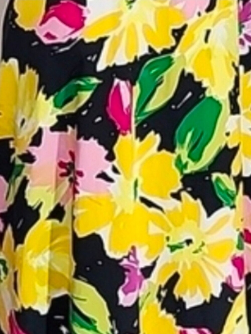 B.Smart Dress Cotton Floral Sleeveless Black Size 8 - Picture 15 of 15